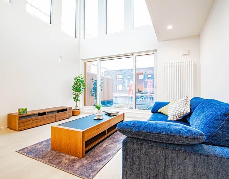 ホームステージングされた部屋